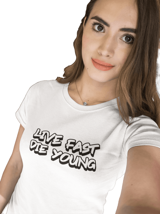 Live Fast Die Young - Damen T-Shirt von TurboArts