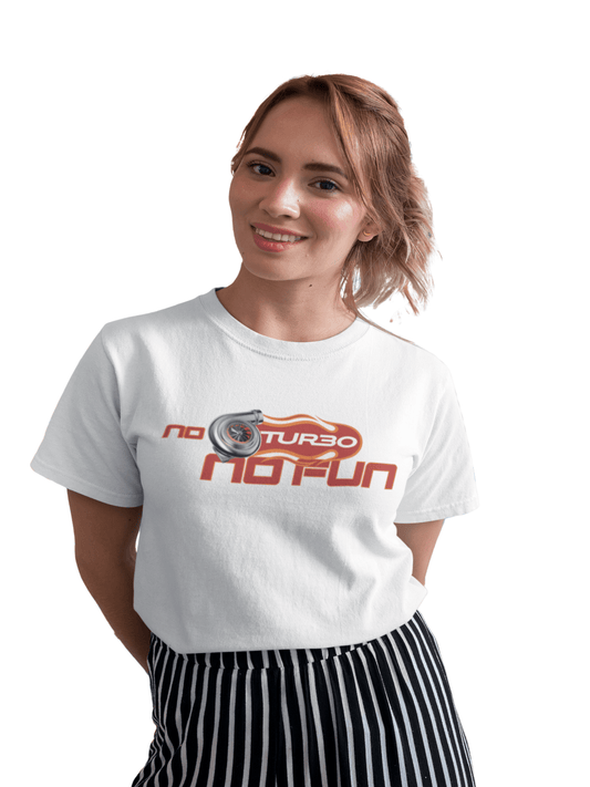 No Turbo No Fun - Damen T-Shirt von TurboArts