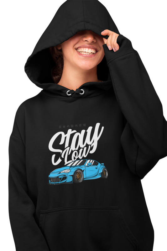 TurboArts-Unisex-Hoodie-GT86-Stay-Low-Tuning-Merch