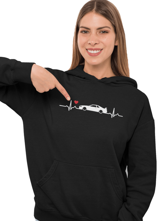Nissan Skyline Love - Unisex Hoodie von TurboArts