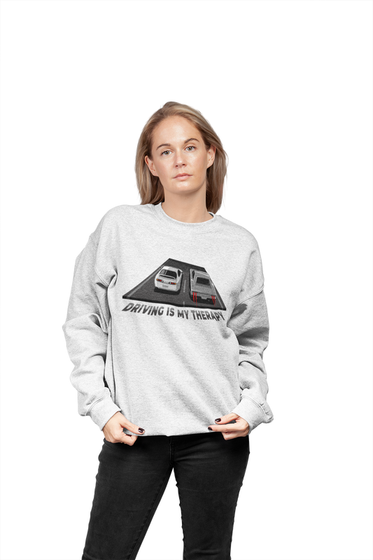 DRIVING IS MY THERAPY - Unisex Sweatshirt