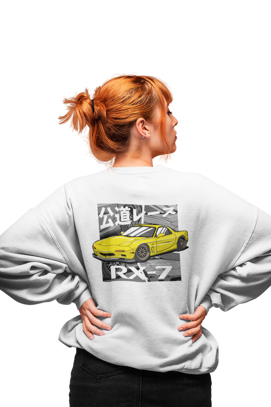 TurboArts-Unisex-Sweatshirt-T-Shirt-Mazda-RX7-Tuning-Merch