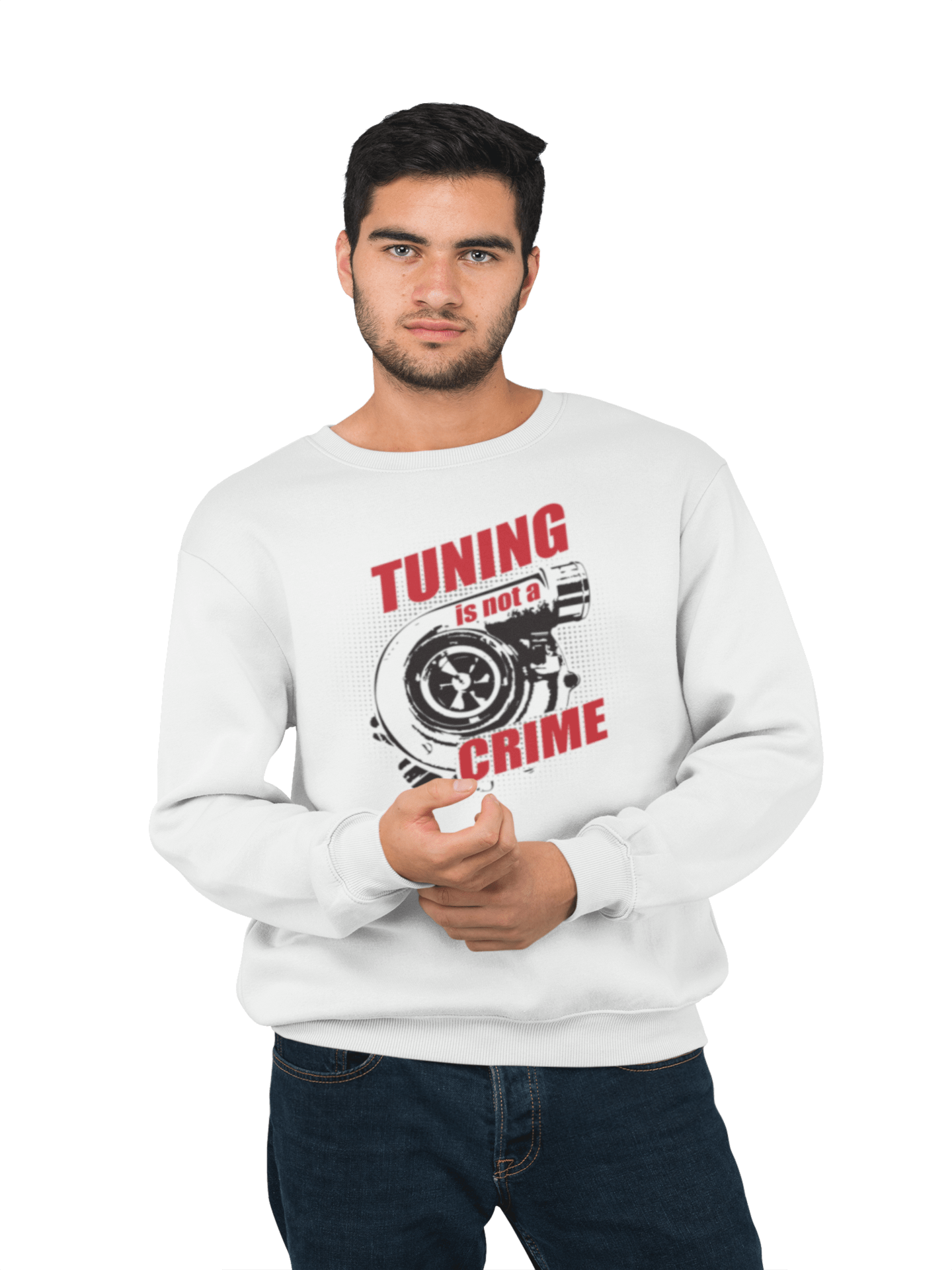 Tuning is not a Crime - Unisex Sweatshirt – TurboArts