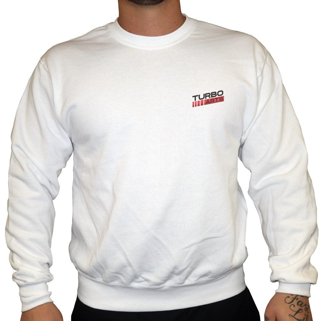TurboArts Classic Style - Unisex Sweatshirt in Weiß von TurboArts