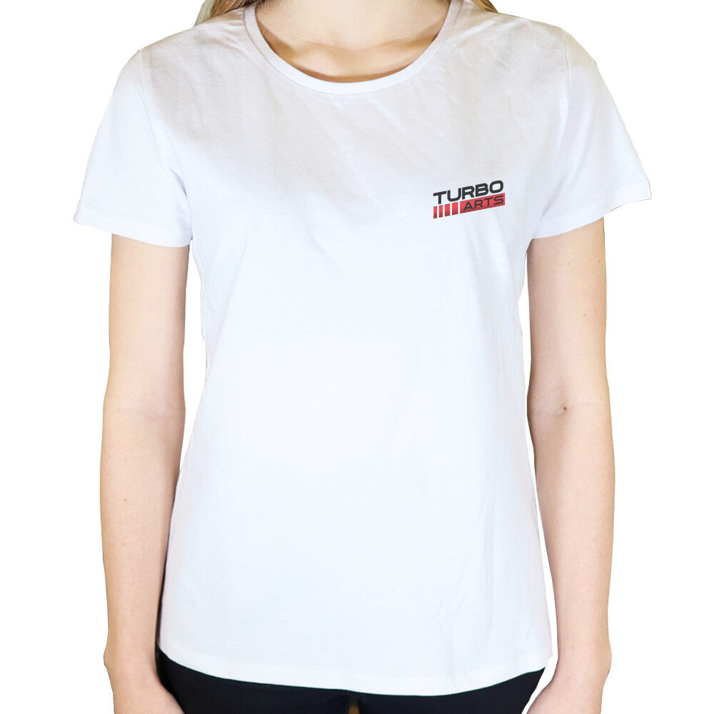 TurboArts Classic Style - Damen T-Shirt in Weiß von TurboArts