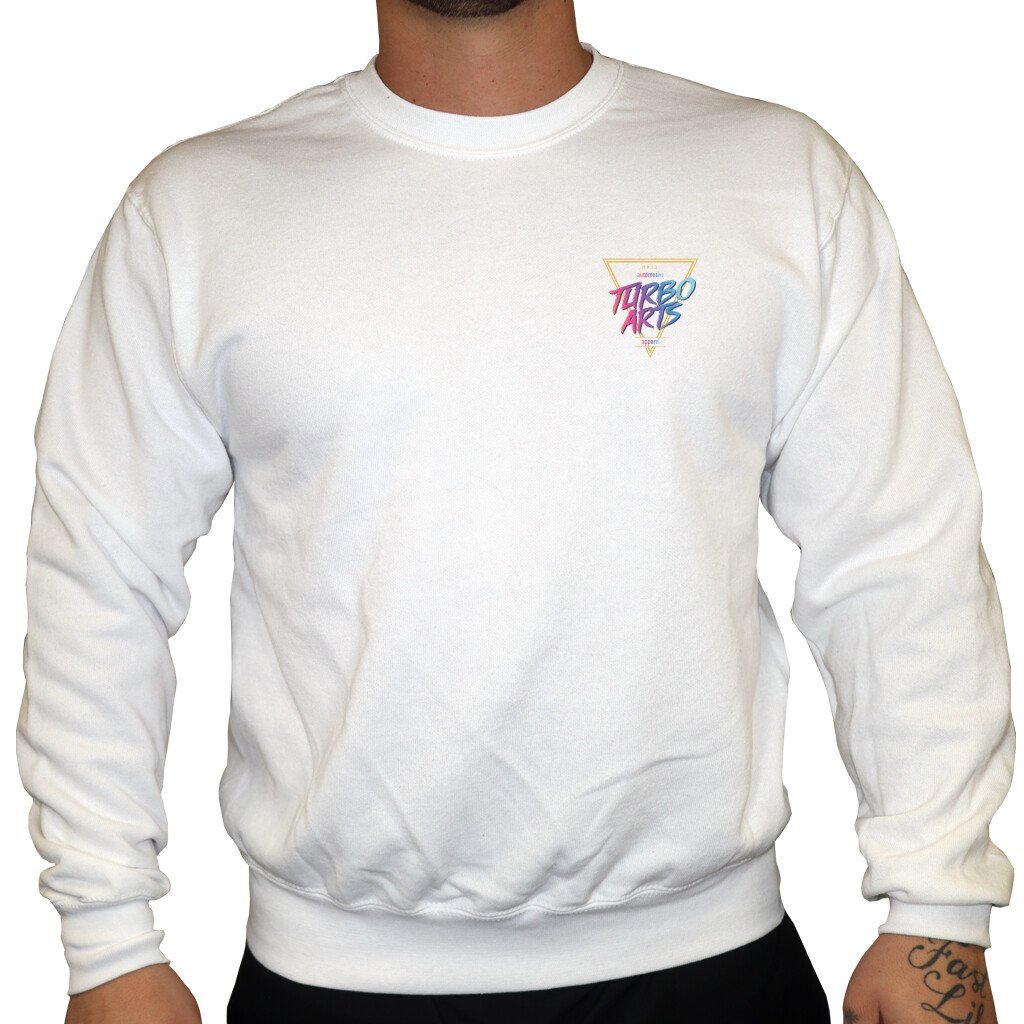 TurboArts Modern Style - Unisex Sweatshirt in Weiß von TurboArts