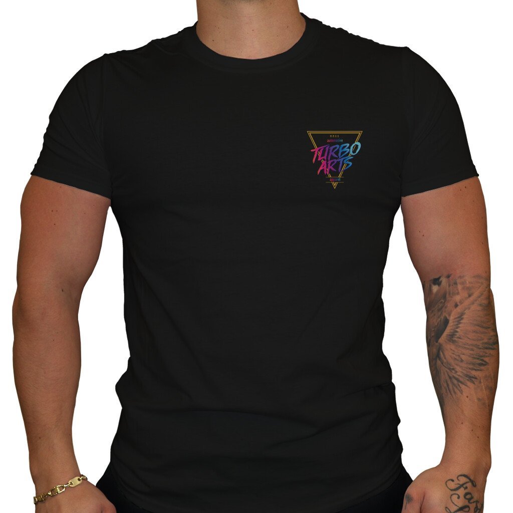 TurboArts Modern Style - Herren T-Shirt in Schwarz von TurboArts