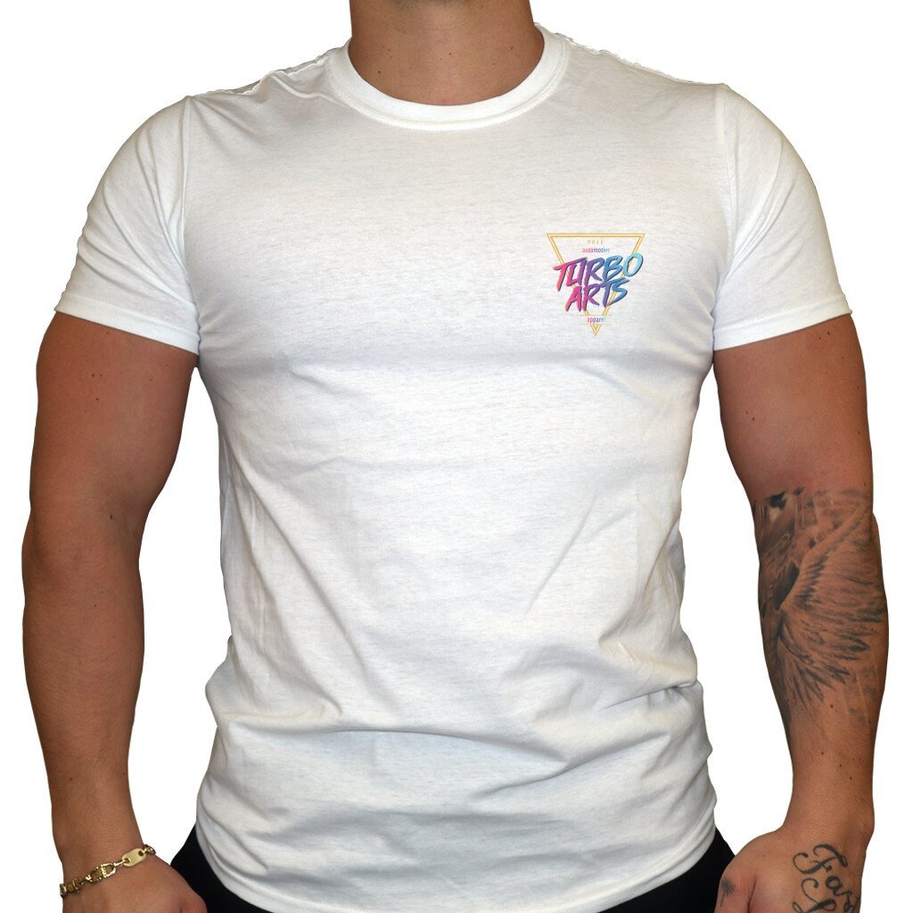 TurboArts Modern Style - Herren T-Shirt in Weiß von TurboArts