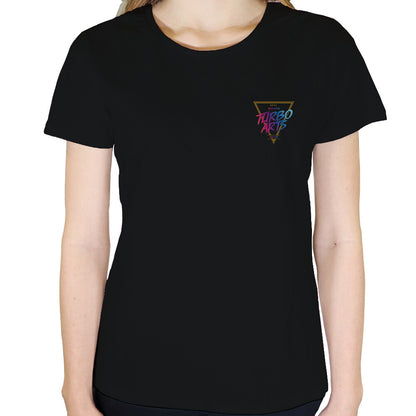 TurboArts Moden Style - Damen T-Shirt in Schwarz von TurboArts