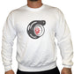 Boost - Unisex Sweatshirt in Weiß von TurboArts