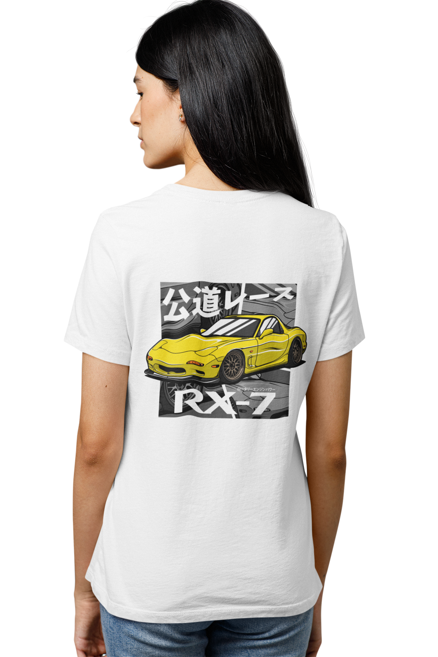 TurboArts-Damen-T-Shirt-Mazda-RX7-Tuning-Merch
