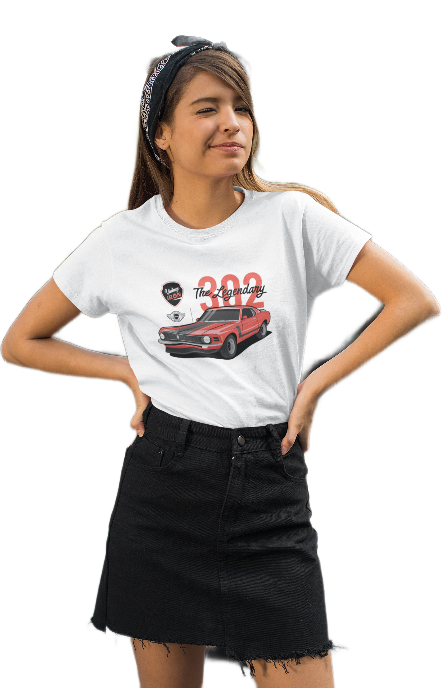 Muscle Car Boss - Damen T-Shirt