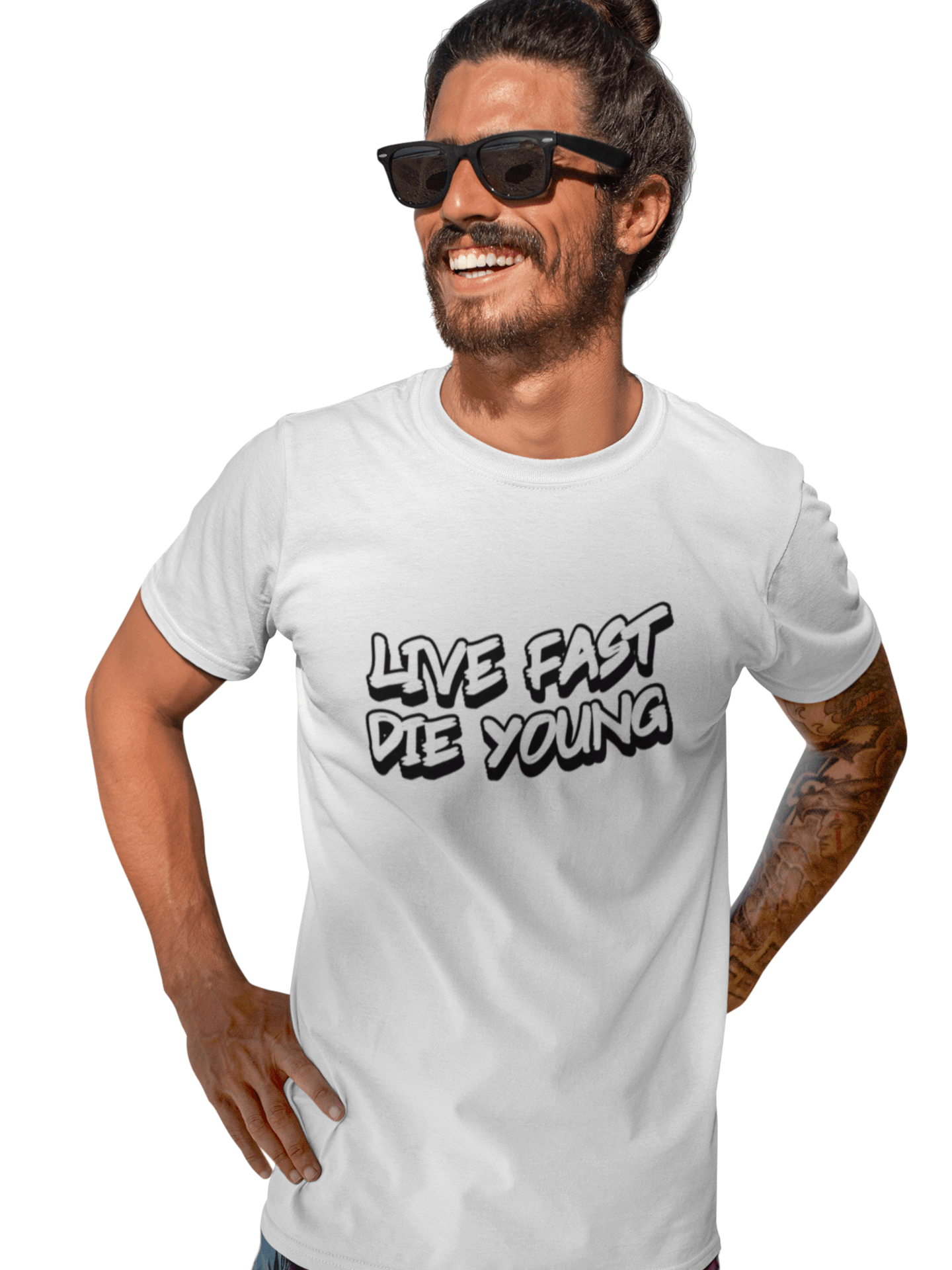 Live Fast Die Young - Herren T-Shirt von TurboArts