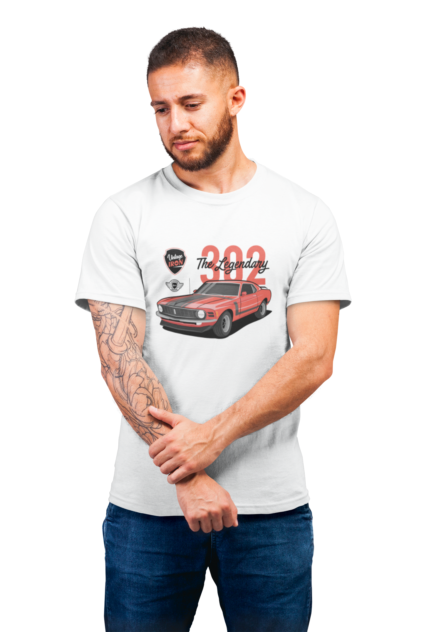 Muscle Car Boss - Herren T-Shirt