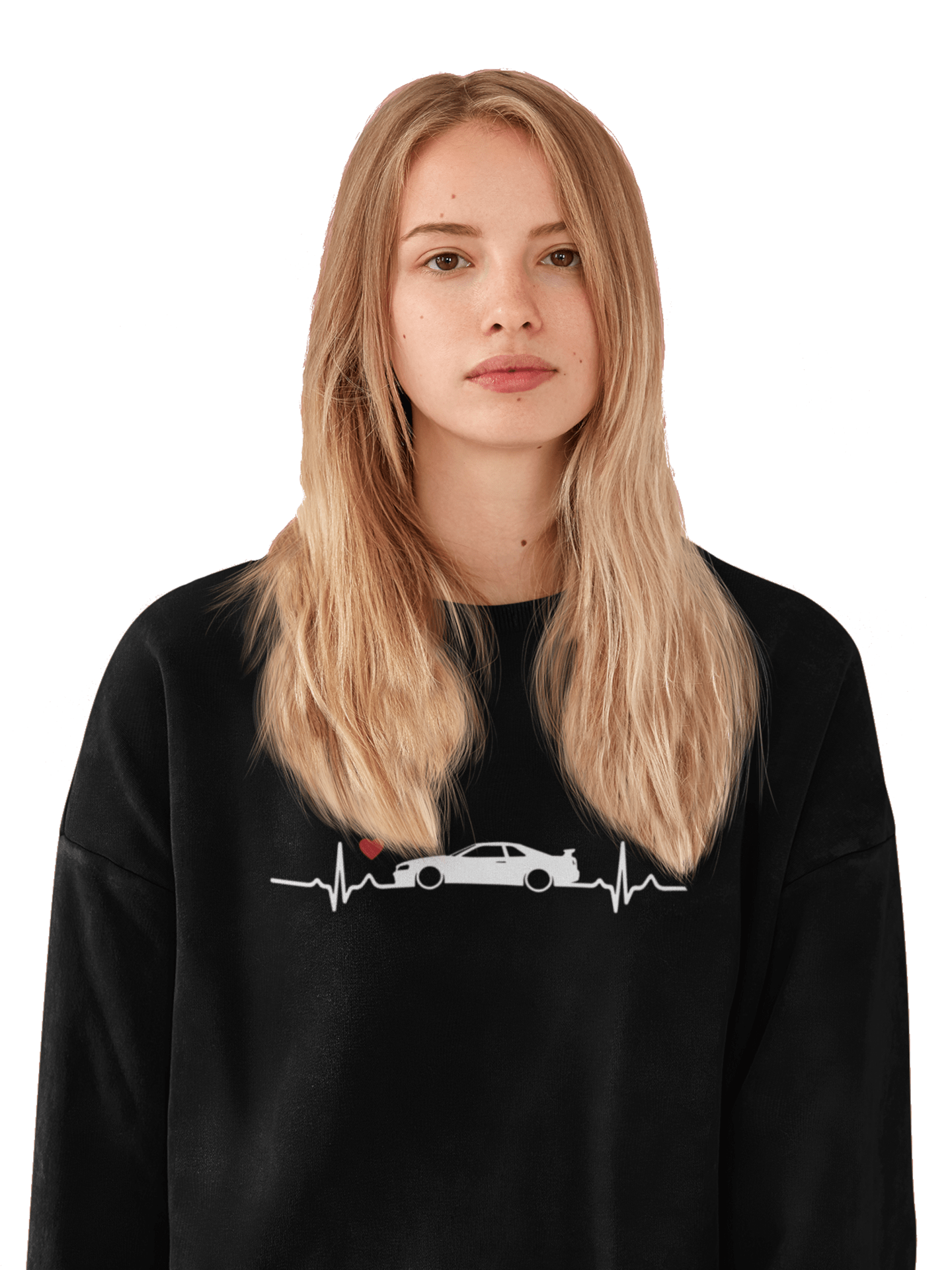 Nissan Skyline Love - Unisex Sweatshirt in Schwarz von TurboArts